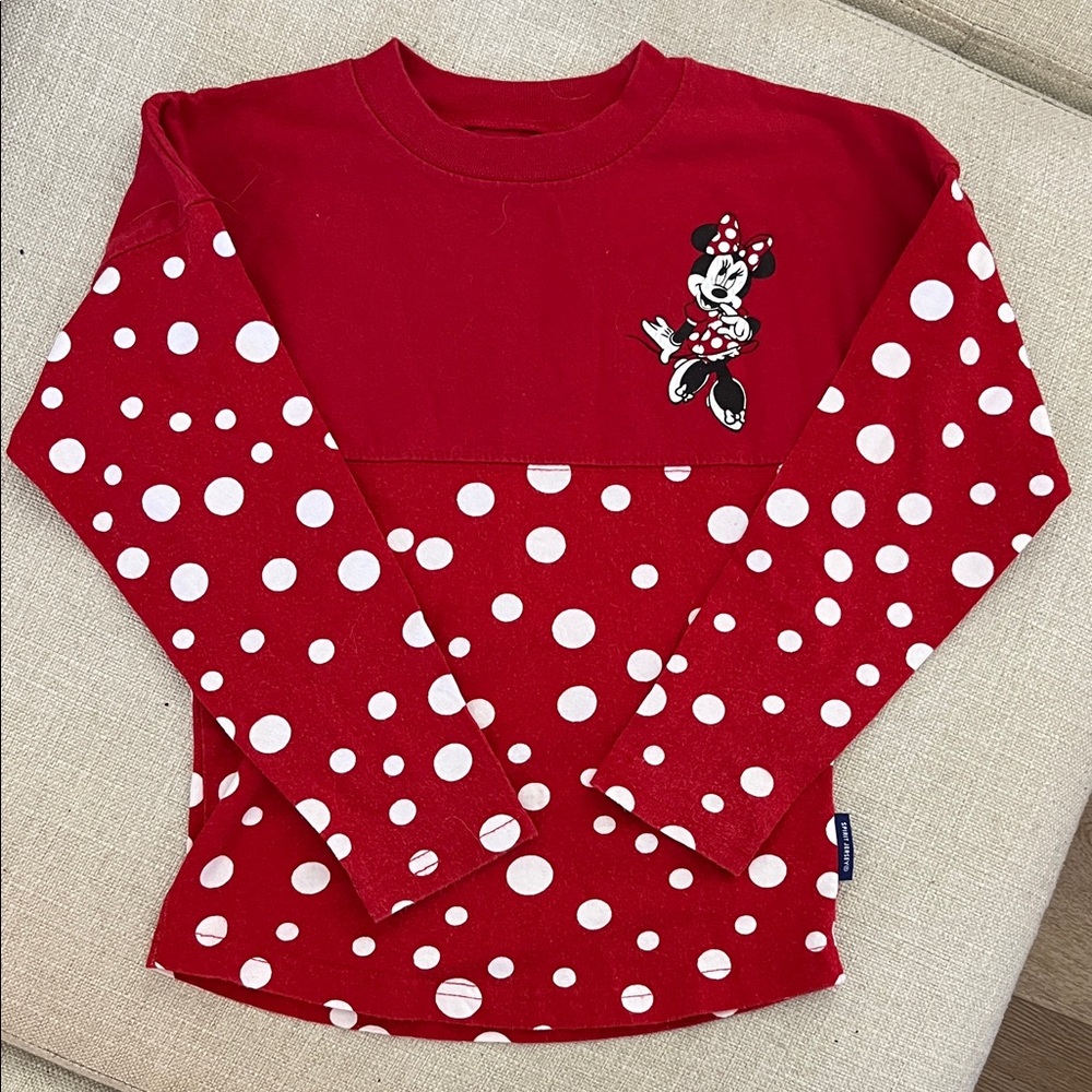 Disneyland - Girls Minnie Mouse Spirit Jersey - Size XS